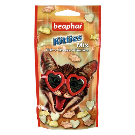 Beaphar Kitty's Mix Витаминизированное лакомство для кошек (ассорти) – интернет-магазин Ле’Муррр